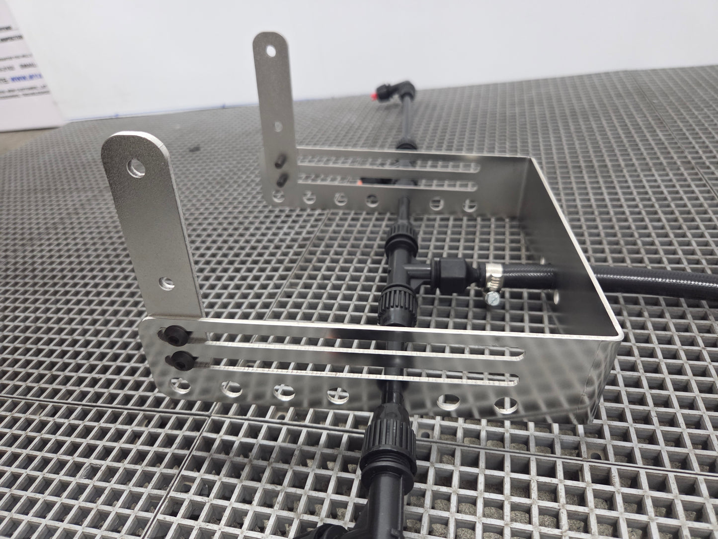 Stainless Steel Pull Cart with Boom Sprayer Option
