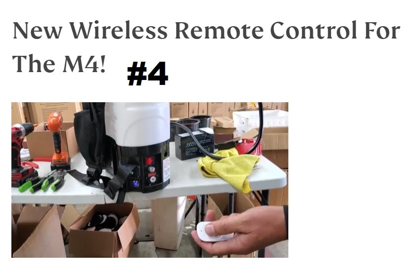 My4sons M4 Backpack Sprayer with Agitator Pump Installed **** 42,000 Sold ****