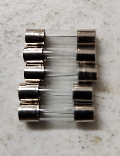 Replacement Mini Fuses for M4 Charge Panel 20x5mm (See Warning)