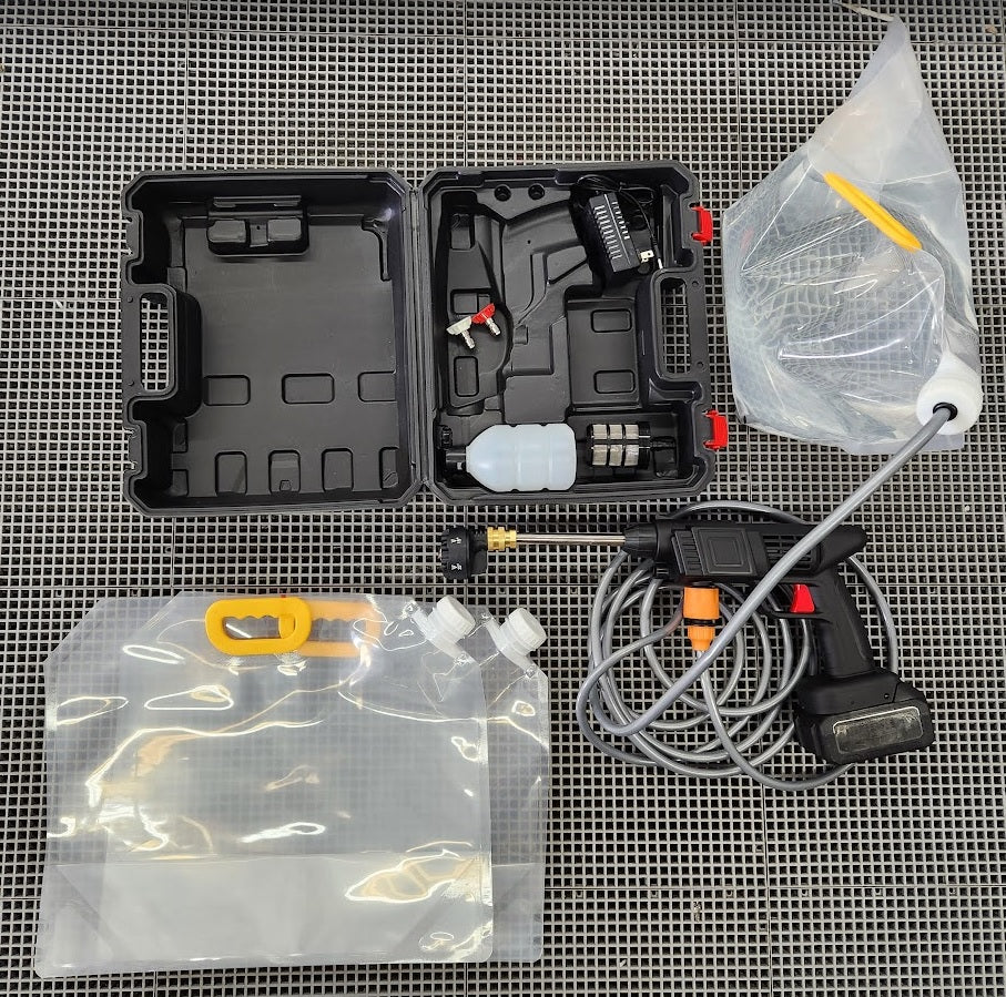 M1 Battery Powered Backpack Sprayer (includes 3 LDPE Bags (2.5 gallons ea))