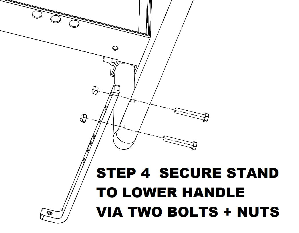 Stainless Steel Pull Cart with Boom Sprayer Option