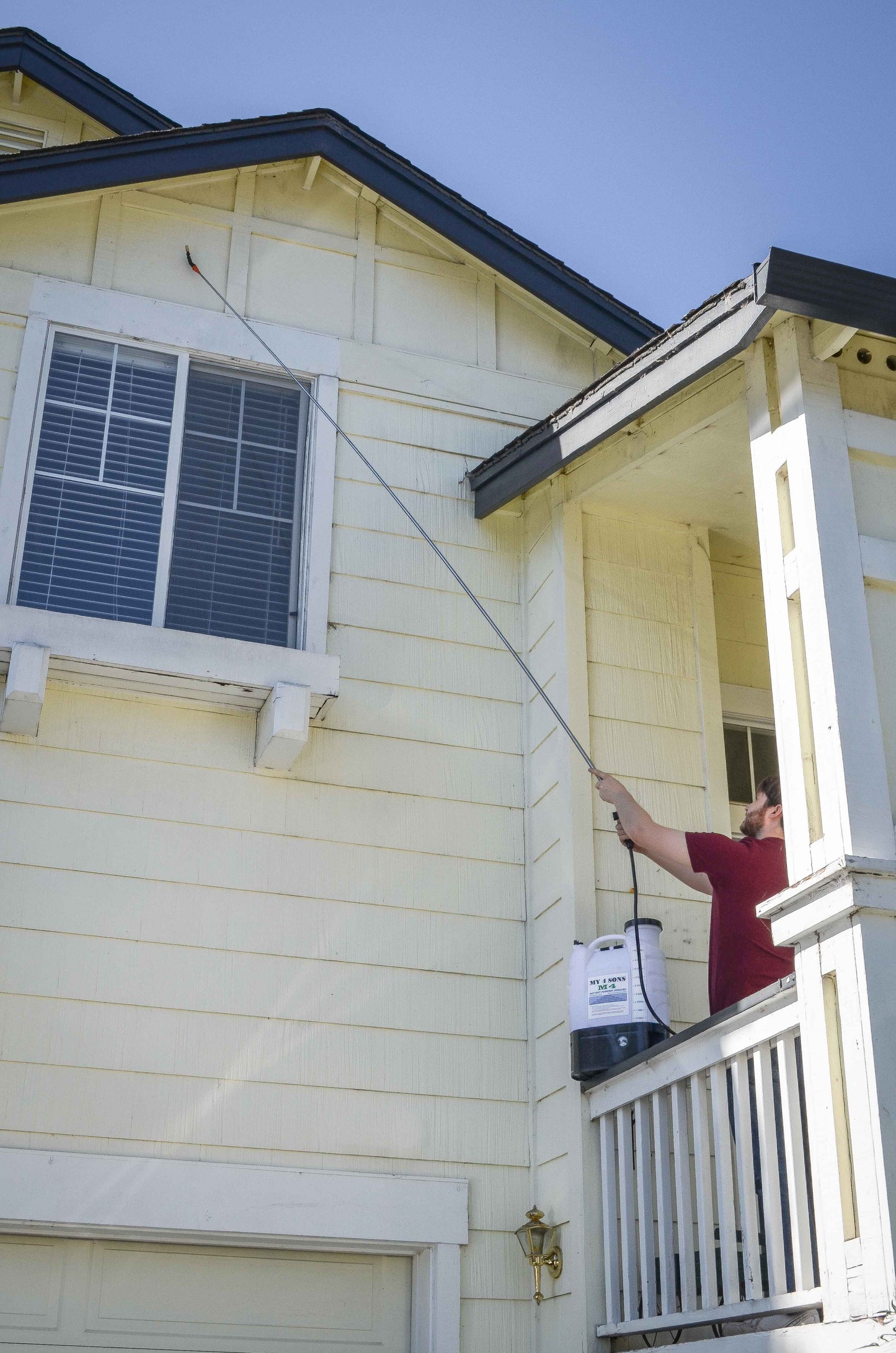 14 Foot Spray Telescope (WORKS WITH MOST CHEMICALS INCLUDING ACIDS, BLEACHES, SOLVENTS)