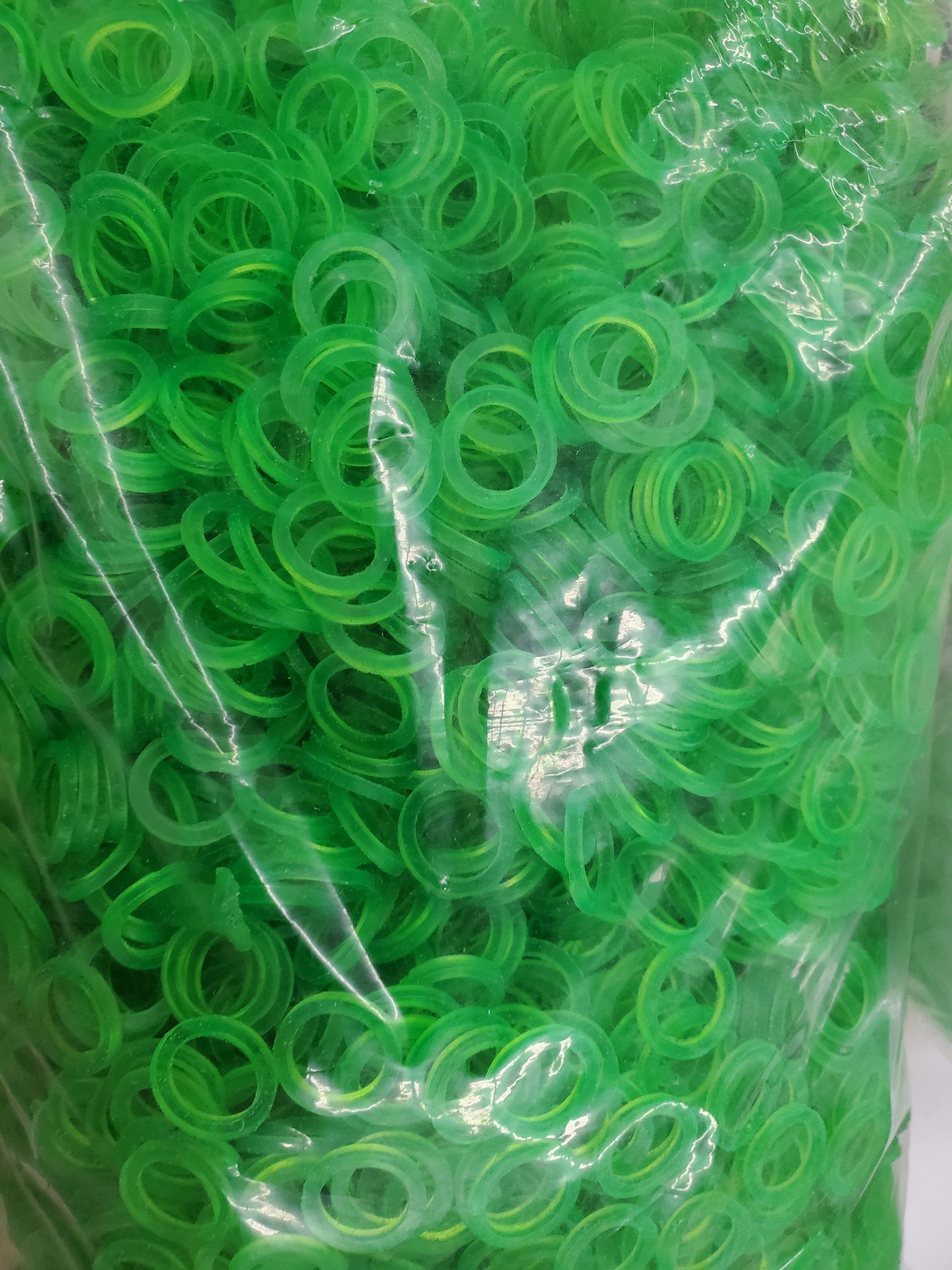 Green PVC Washers ( set of 10)