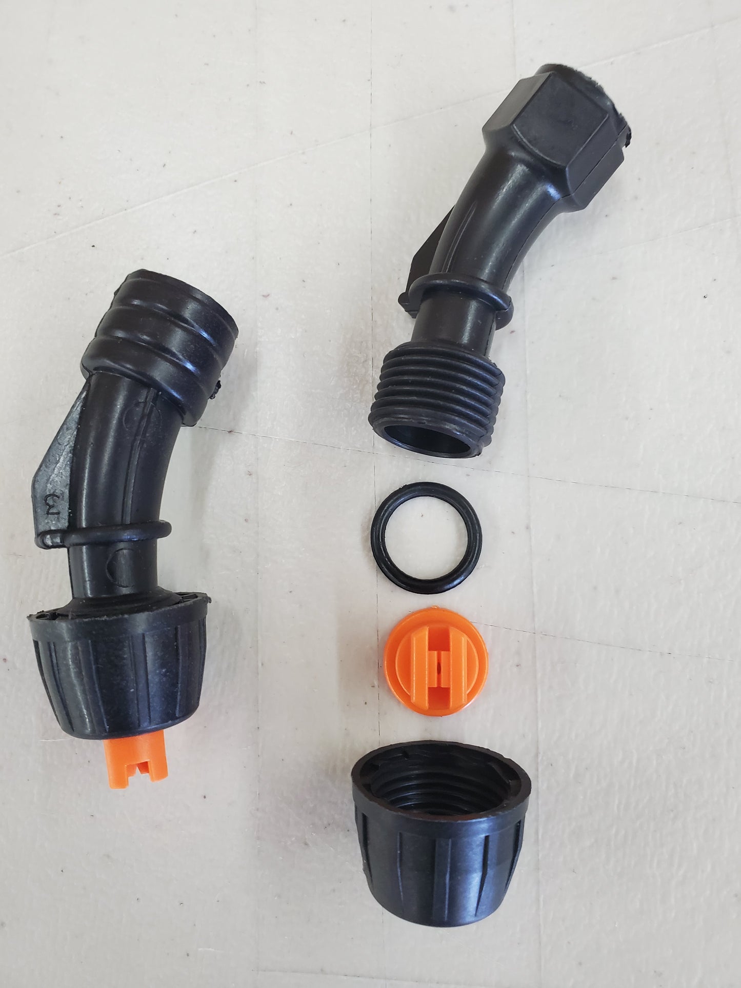 Fan pattern single nozzle (hdpe-corrosion resistant)