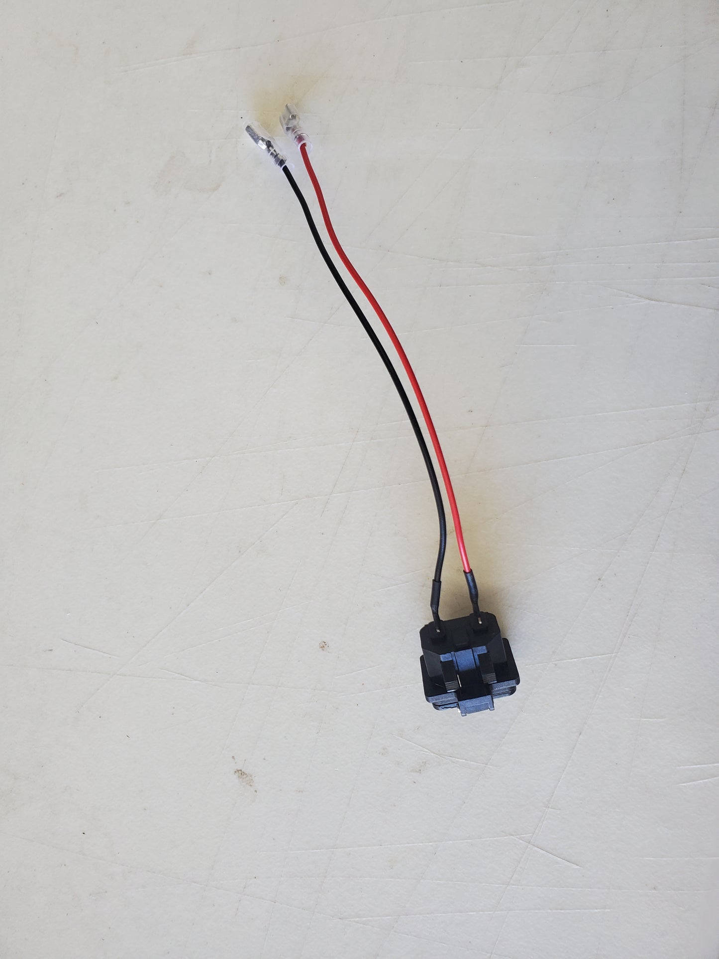 External battery charger adapter