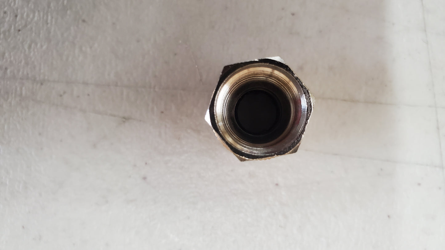 Mini brass female quick release with M14 female threads