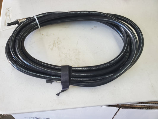15f Foot Hose PVC Heavy Duty with plastic quick release. (Compatible with the flexihose with female quick release)