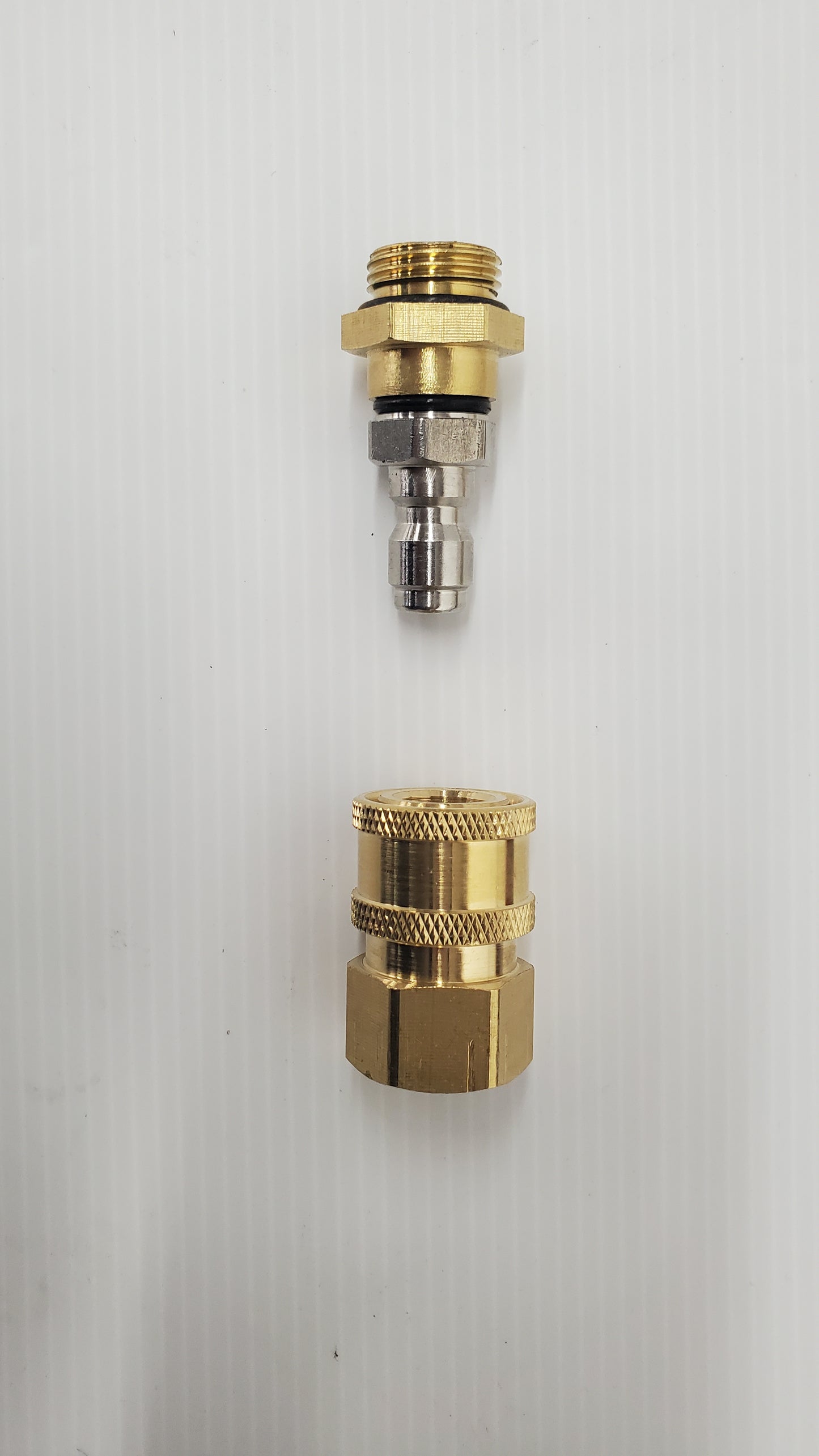 Stainless steel wand to pistol 1/4" quick release