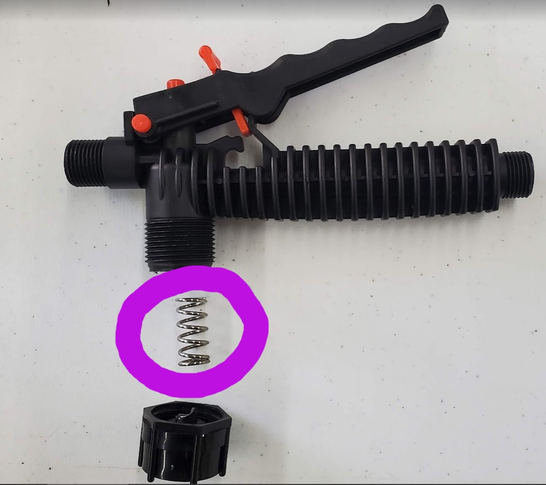 Valve Handle Spring Replacement (Internal)