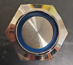 PUSH ON PUSH OFF ROUND SWITCH (19MM HOLE)
