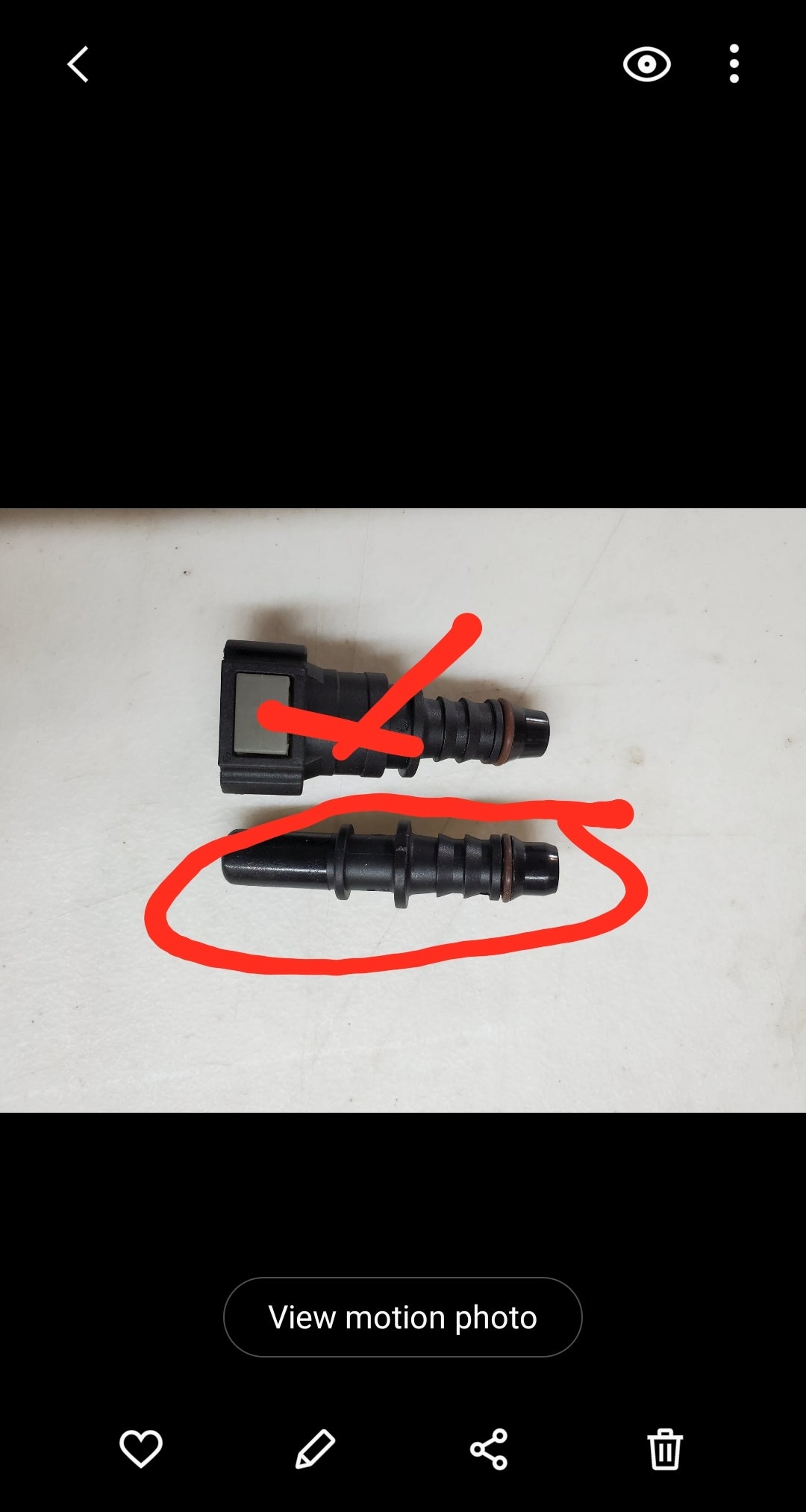 Nylon Quick Hose Connect Male for .375 inch hose ID