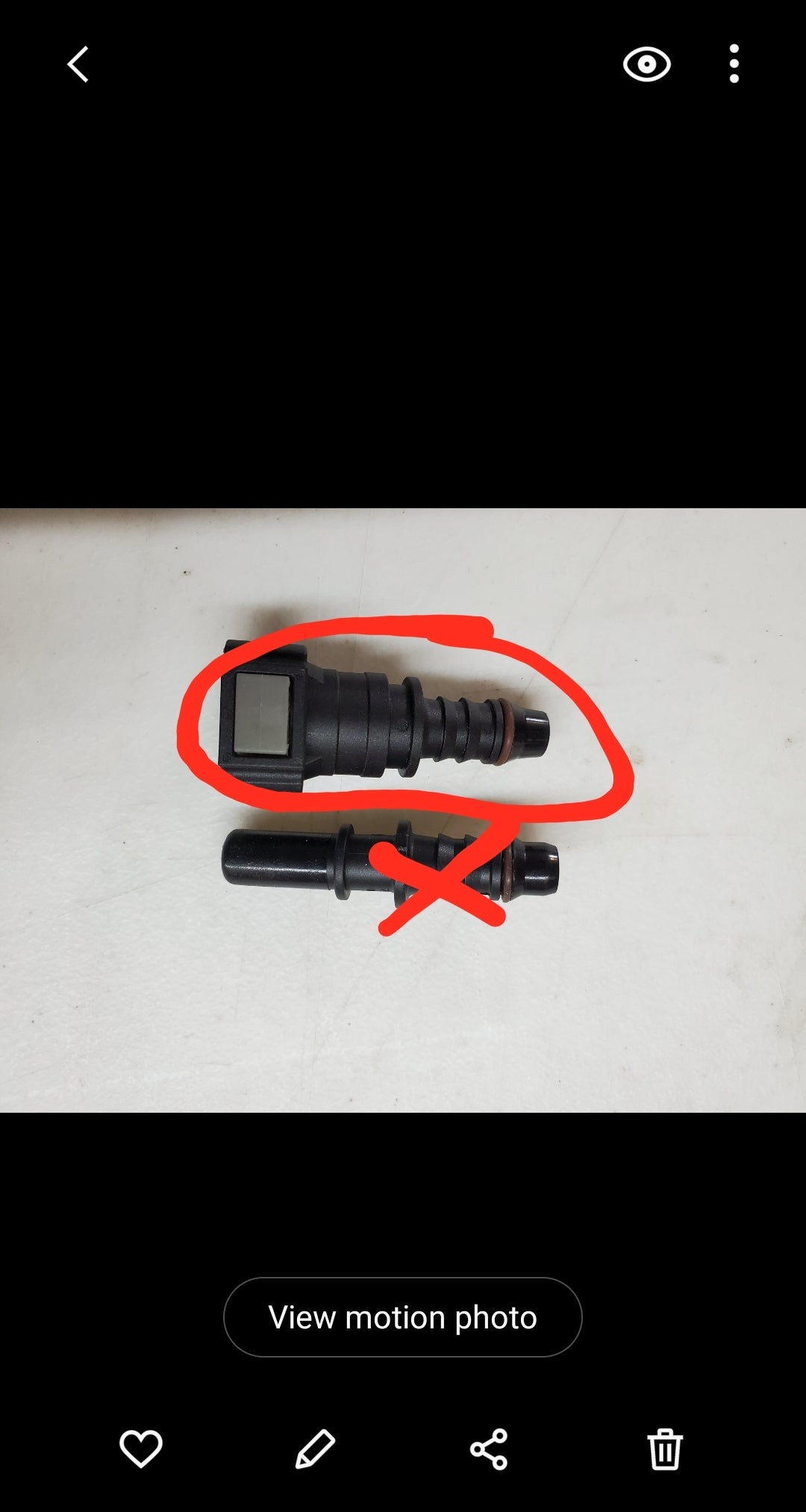 Nylon Quick Hose Connect Female for .375 inch hose ID