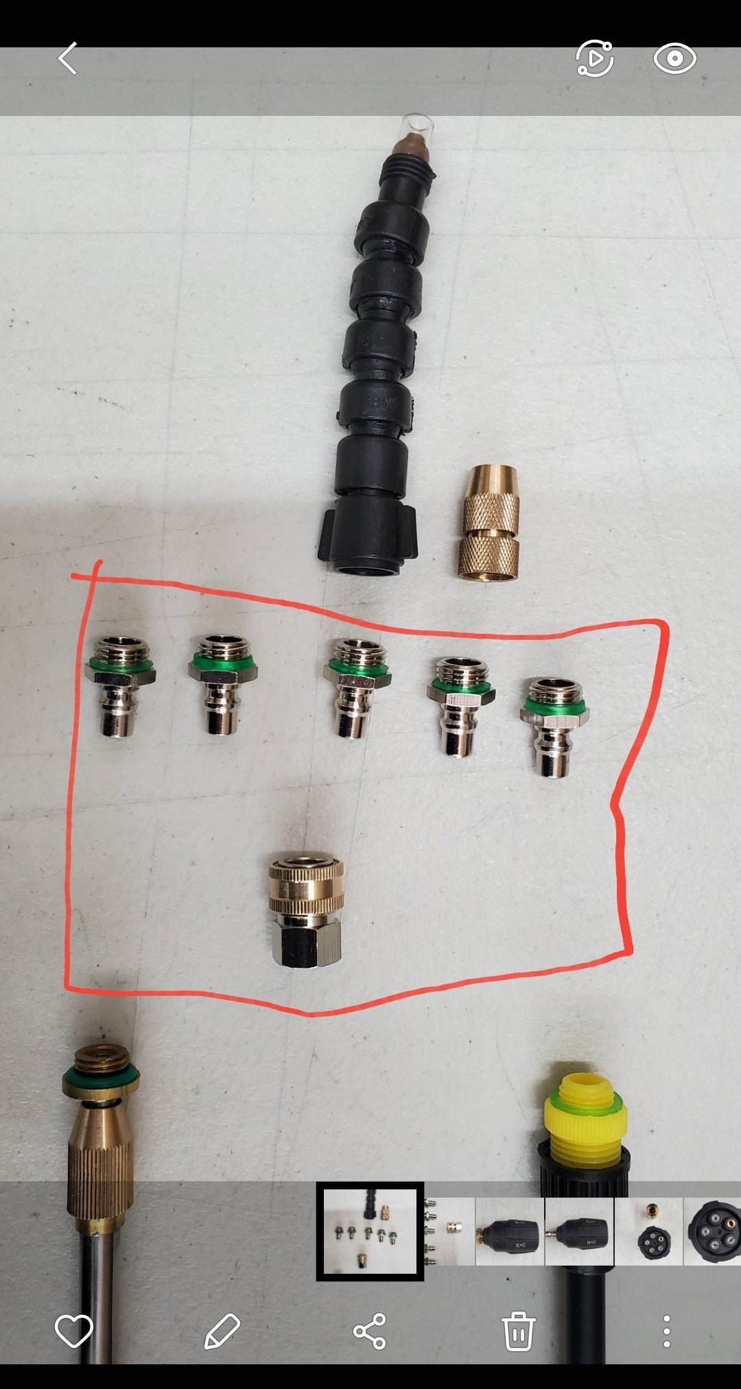 Nozzle quick release kit for any 3, 4, 5, or 6 standard M4 nozzles $5.99-9.99