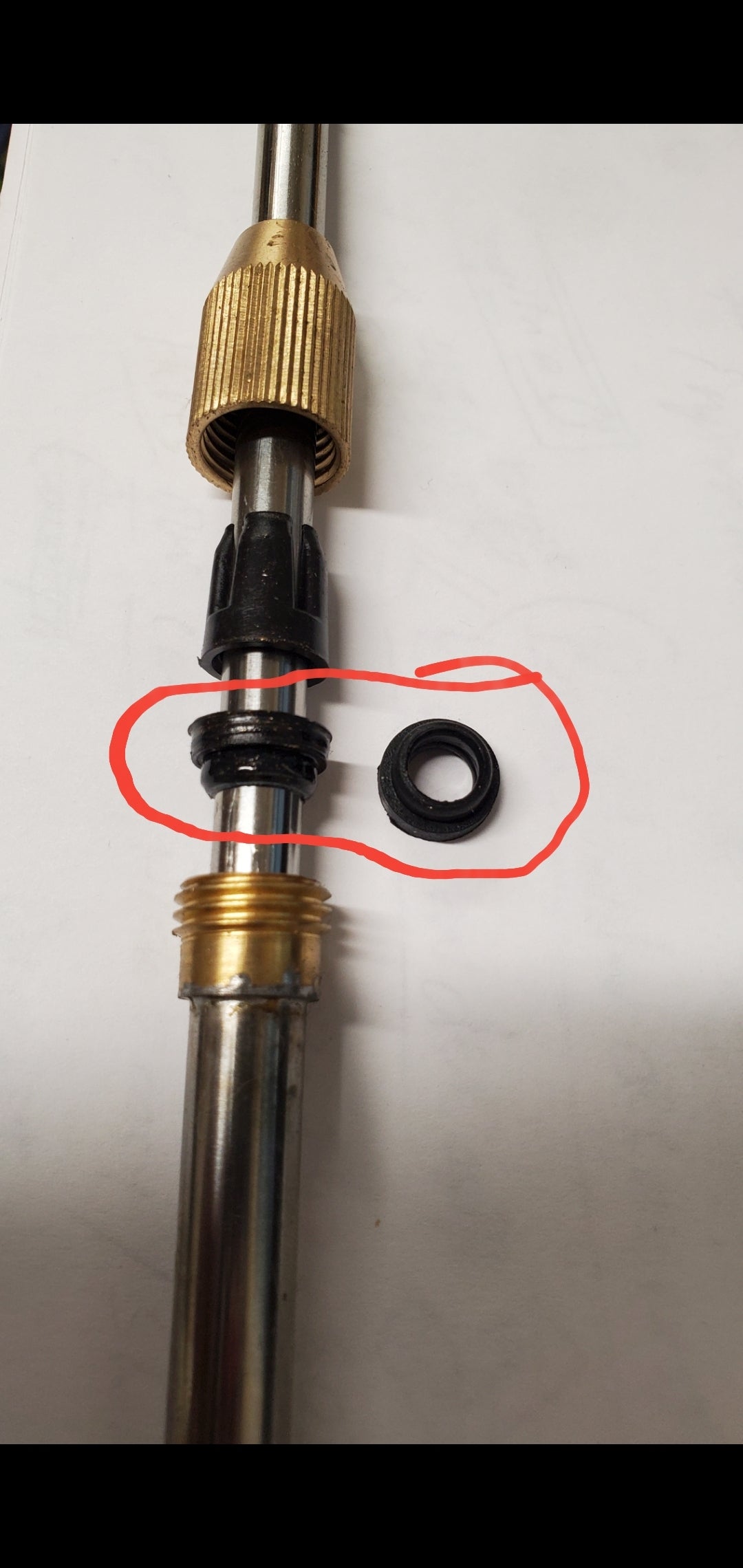 Stainless HD wand telescope seal