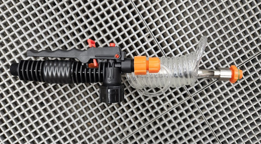 HD stainless mini steel spray telescope with external hose coil (1-4ft) New for 2025!