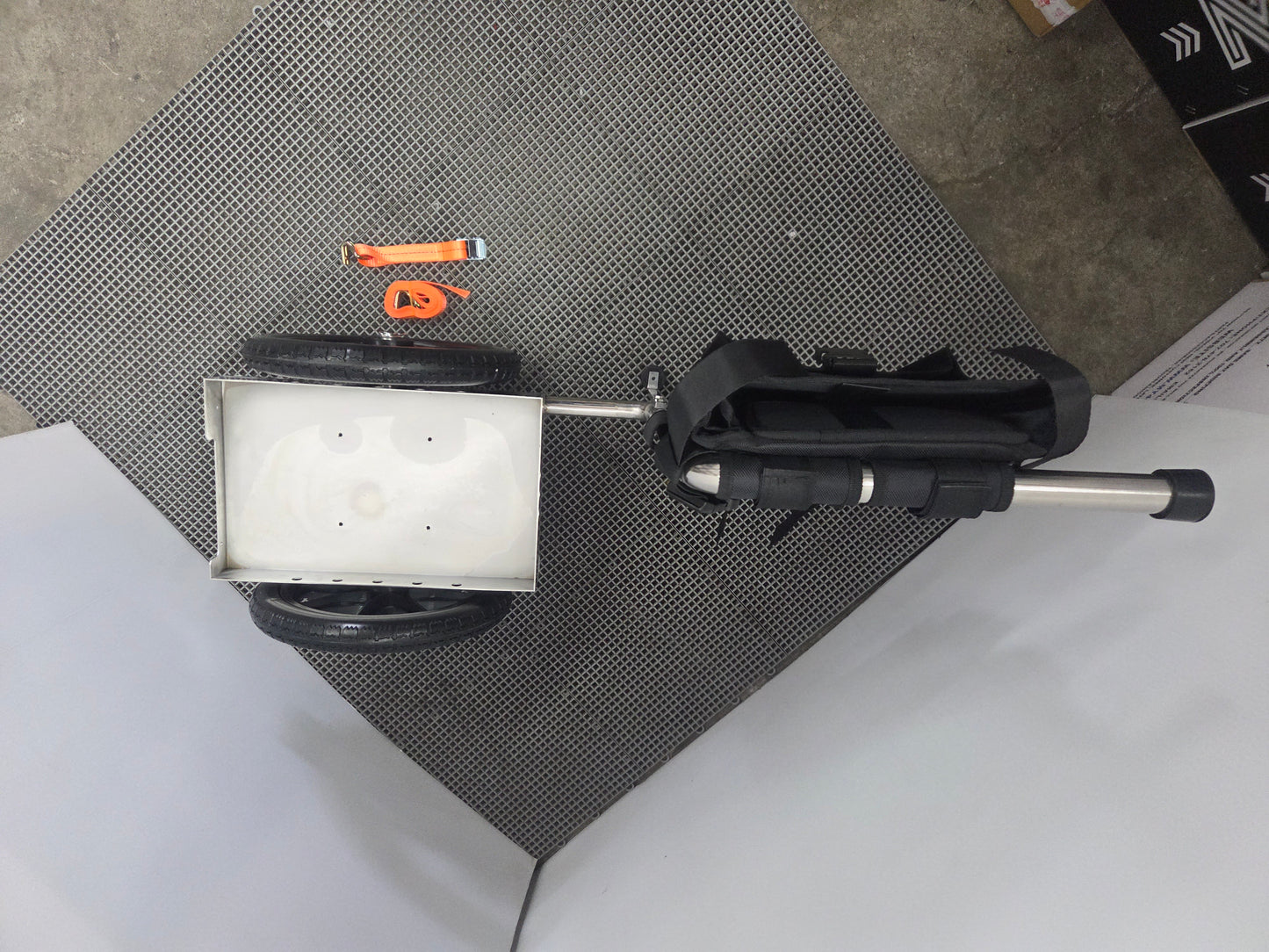 Stainless Steel Pull Cart