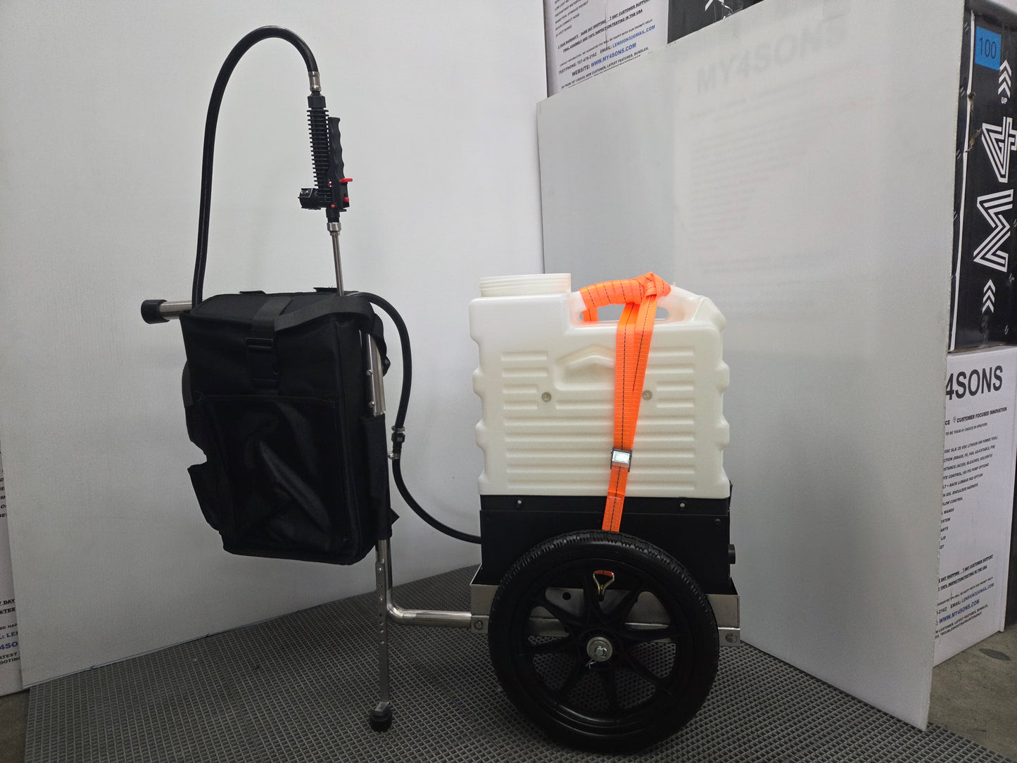 Stainless Steel Pull Cart