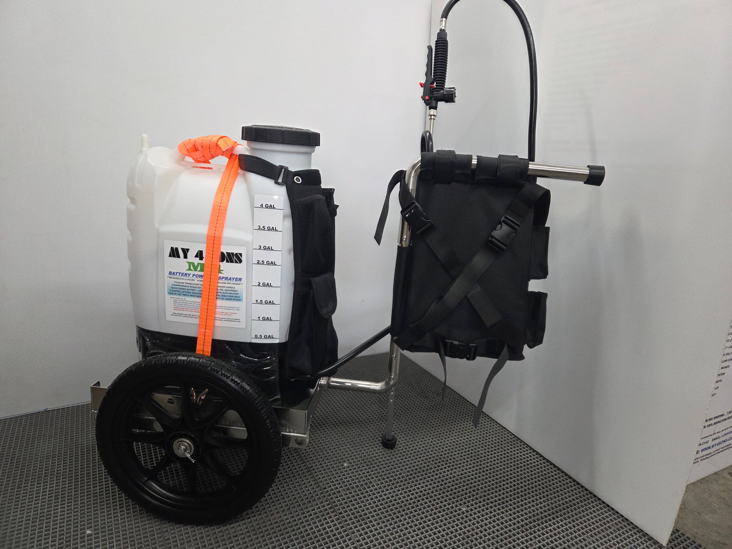Stainless Steel Pull Cart