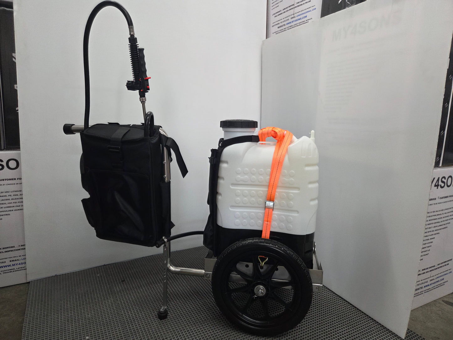 Stainless Steel Pull Cart