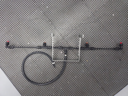Stainless Steel Pull Cart with Boom Sprayer Option
