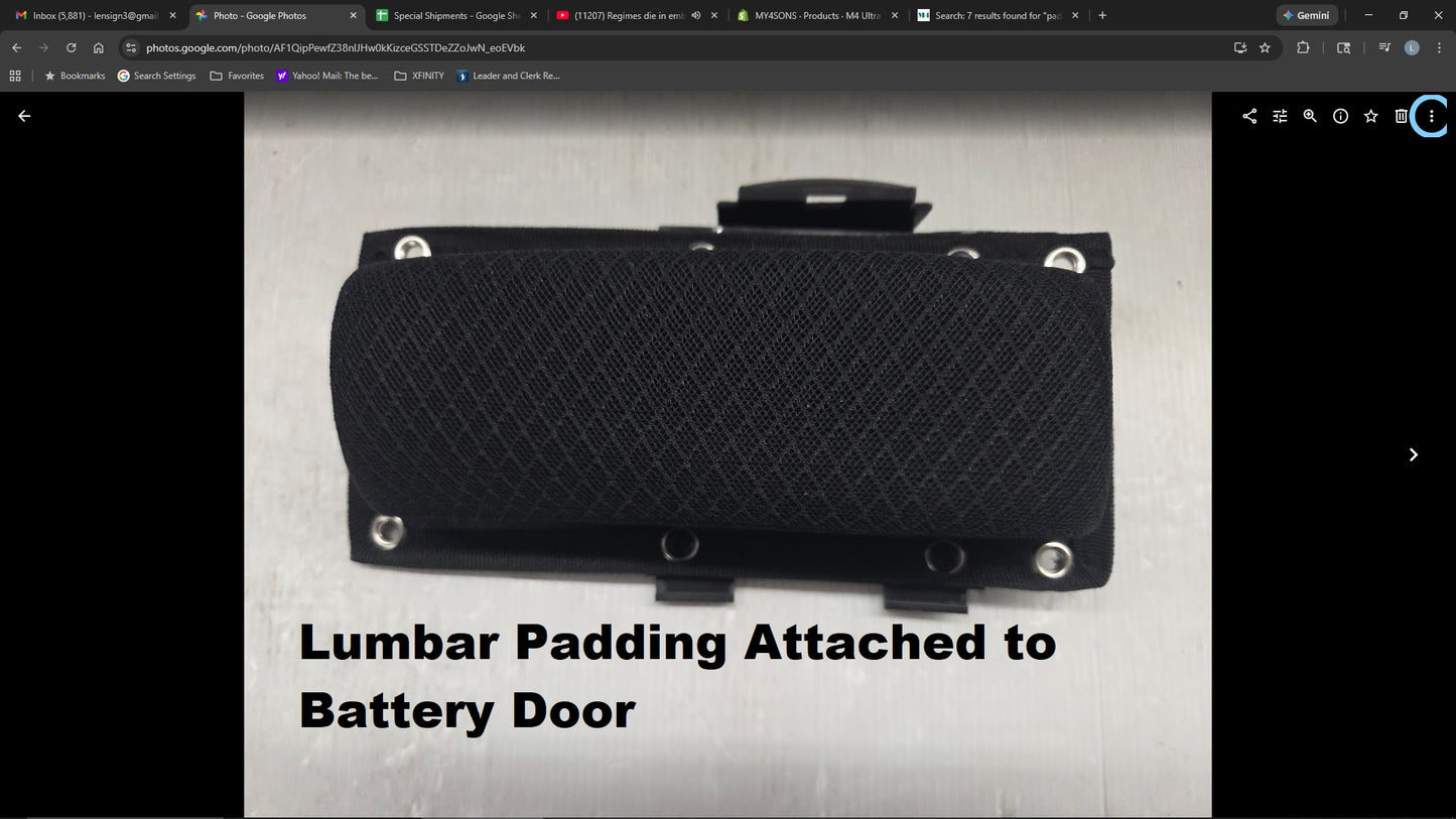 M4 Ultra Comfort Waist Straps