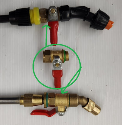 Mini Brass Flow/On/OFF Valve (SOLVES DRIPPING AND MICRO FLOW!!)