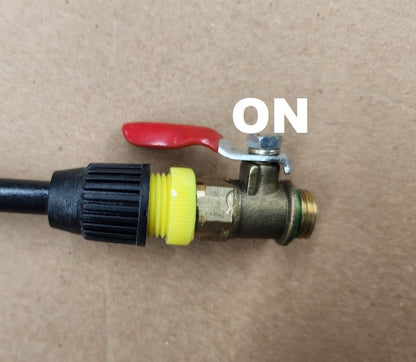 Mini Brass Flow/On/OFF Valve (SOLVES DRIPPING AND MICRO FLOW!!)