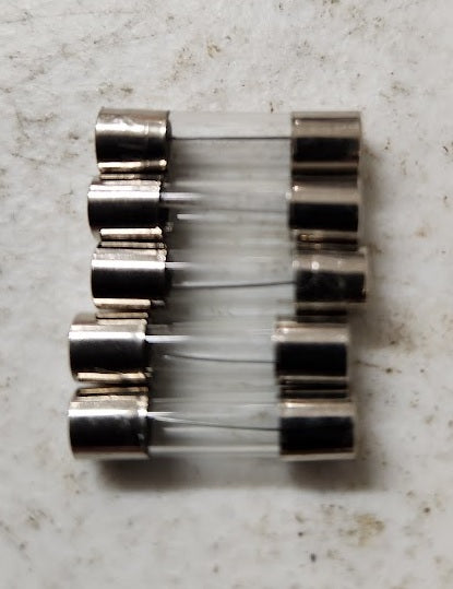 Replacement Mini Fuses for M4 Charge Panel  20x5mm (See Warning)