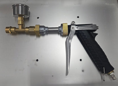 Pressure Gauge (0-150 psi Stainless Steel With Brass M14/18 T Connector)