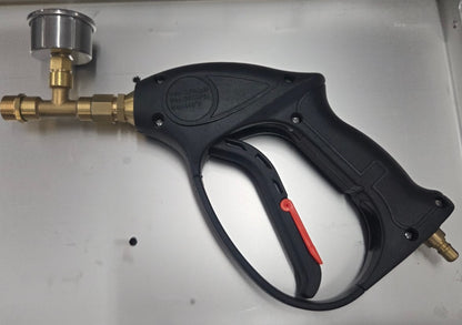 Pressure Gauge (0-150 psi Stainless Steel With Brass M14/18 T Connector)
