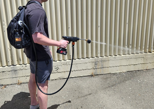 M1  Battery Powered Backpack Sprayer (includes 3 LDPE Bags (2.5 gallons ea))