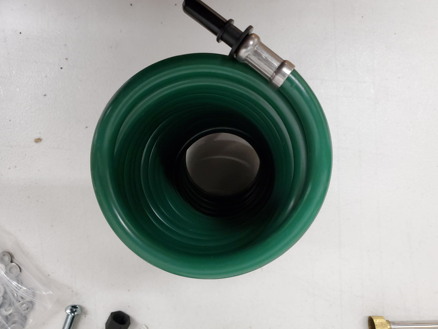 Super Compact Coiled Green Hose (air hose style)