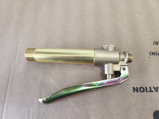 Brass valve handle