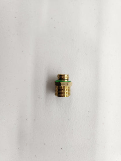 BRASS MALE-MALE ADAPTER FOR PISTOL HANDLE AND ACID WAND