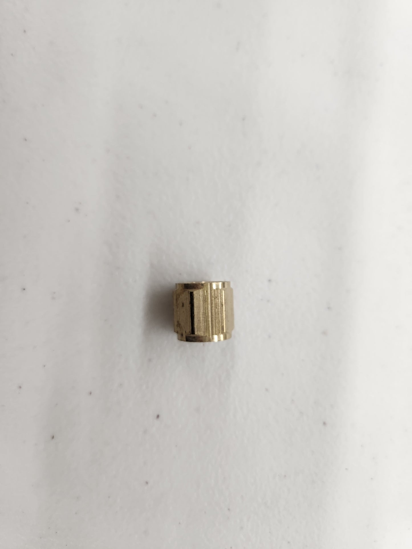 Double female brass adapter M14x1.5 threads