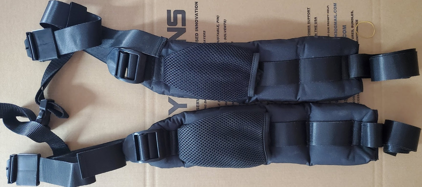 M4 Shoulder Straps (Pair) Extreme Duty 4X Polyester with Triple Thick Padding